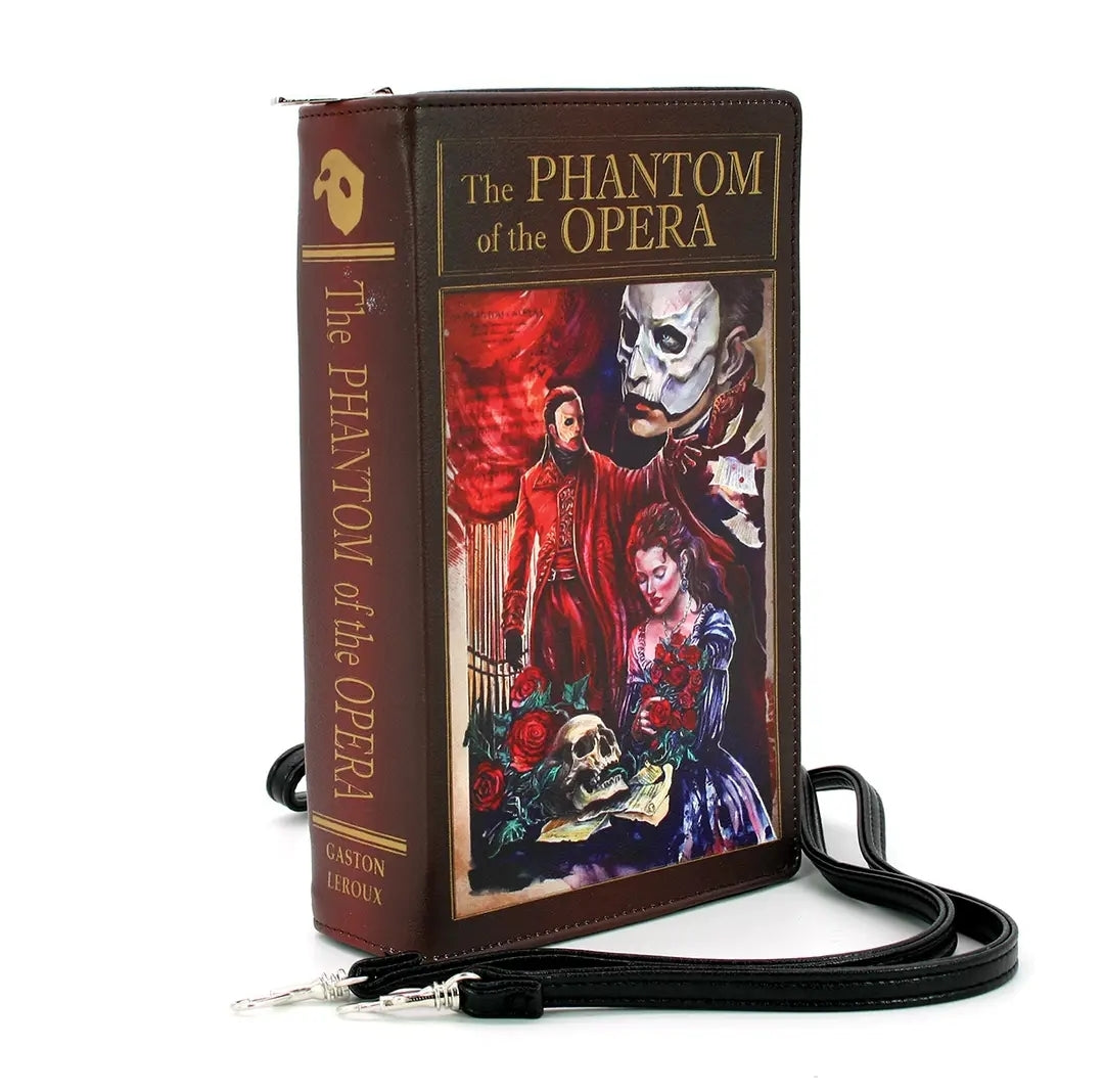 The Phantom of the Opera Book Clutch Bag in Vinyl