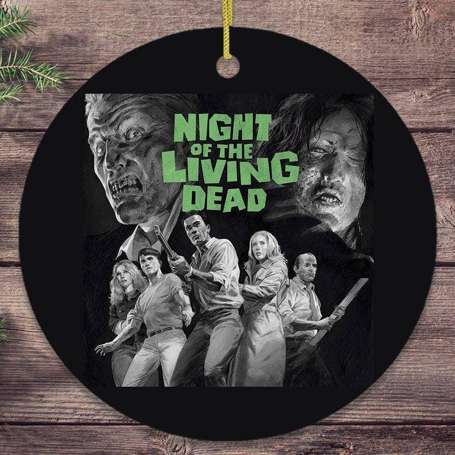 Night of The Living Dead Horror Movie Classic Ornament