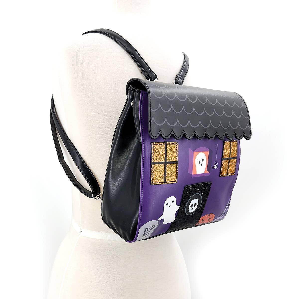 Spooky House Mini Backpack