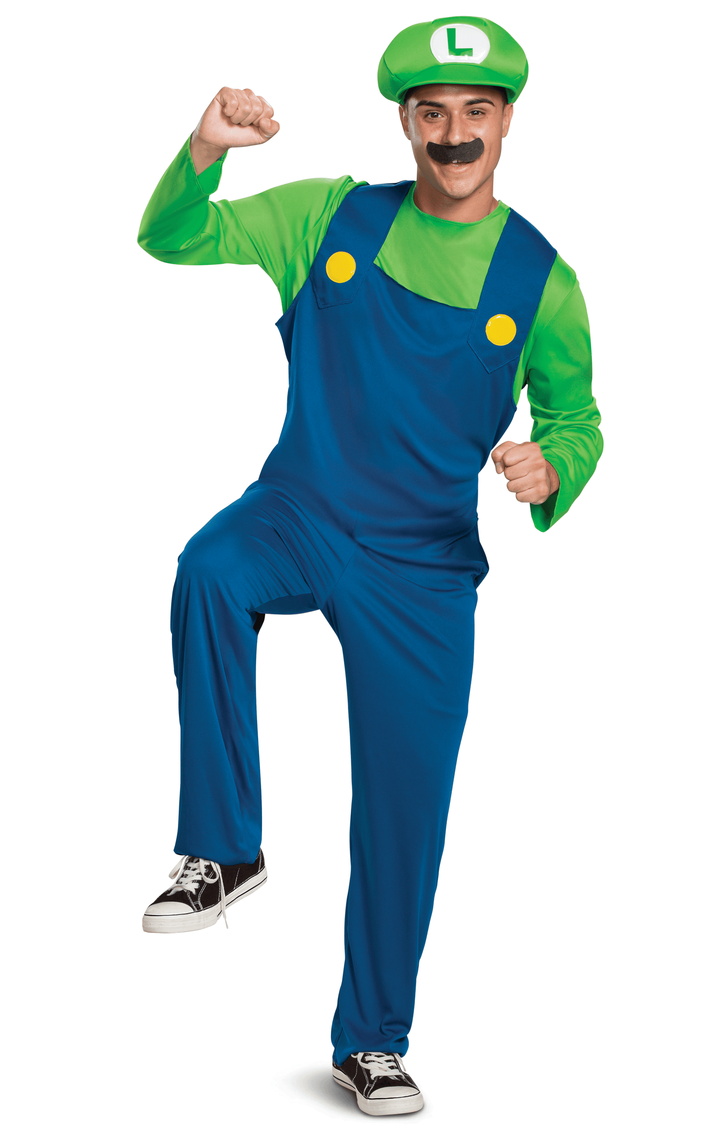 Adult Luigi Classic Costume - McCabe's Costumes
