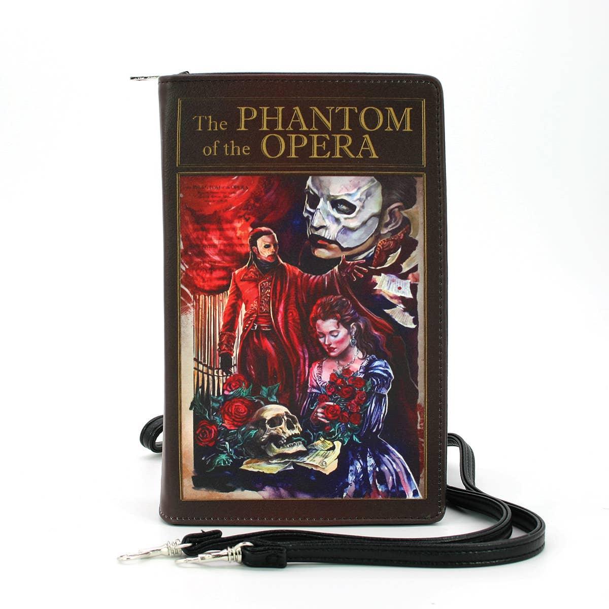 The Phantom of the Opera Book Clutch Bag in Vinyl - McCabe's Costumes