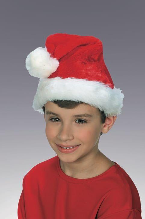 Kid Plush Santa Hat - Ages 6+ - McCabe's Costumes