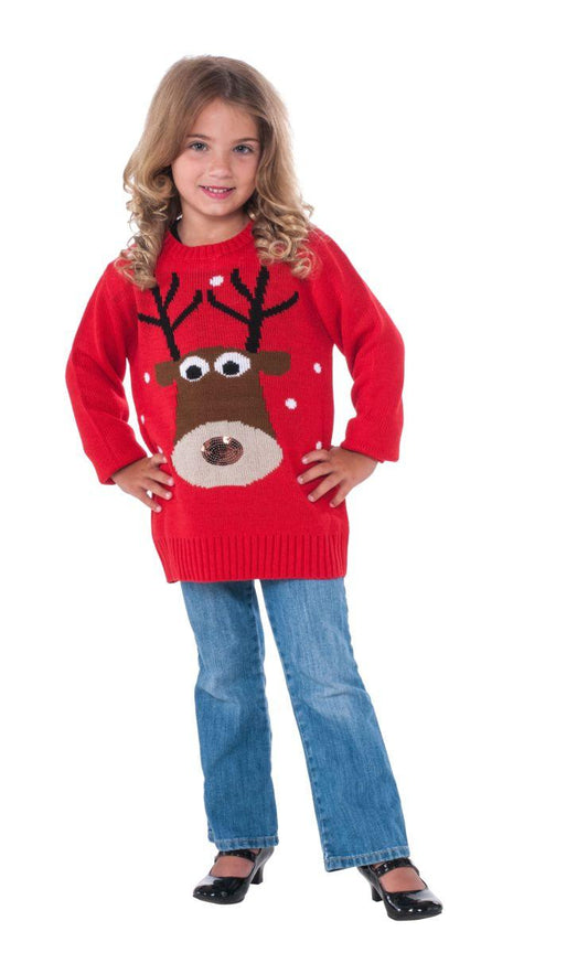 Child Reindeer Sweater - McCabe's Costumes