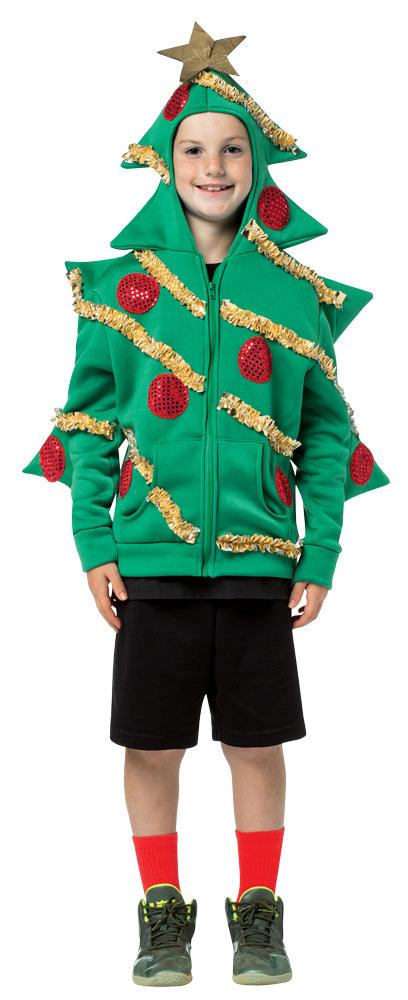 Teen Christmas Tree Hoodie - McCabe's Costumes