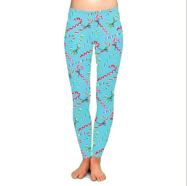 Adult Two Left Feet Mint Condition Leggings - McCabe's Costumes