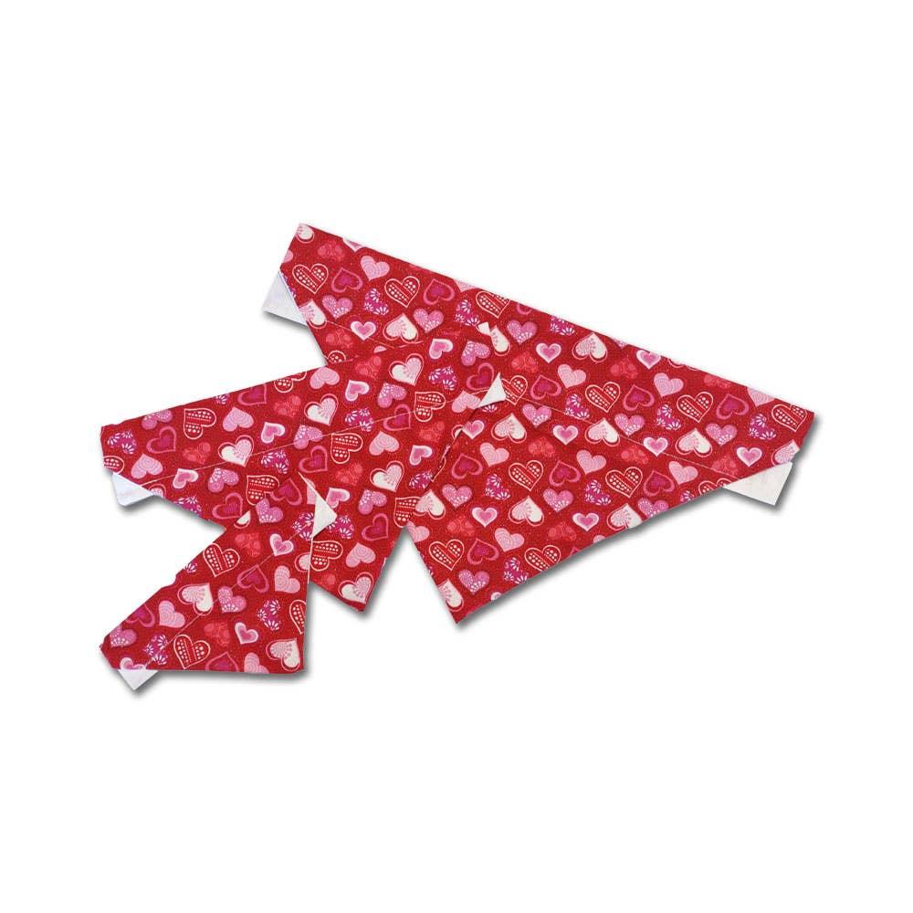 Valentine Glitter Dog Bandana - McCabe's Costumes